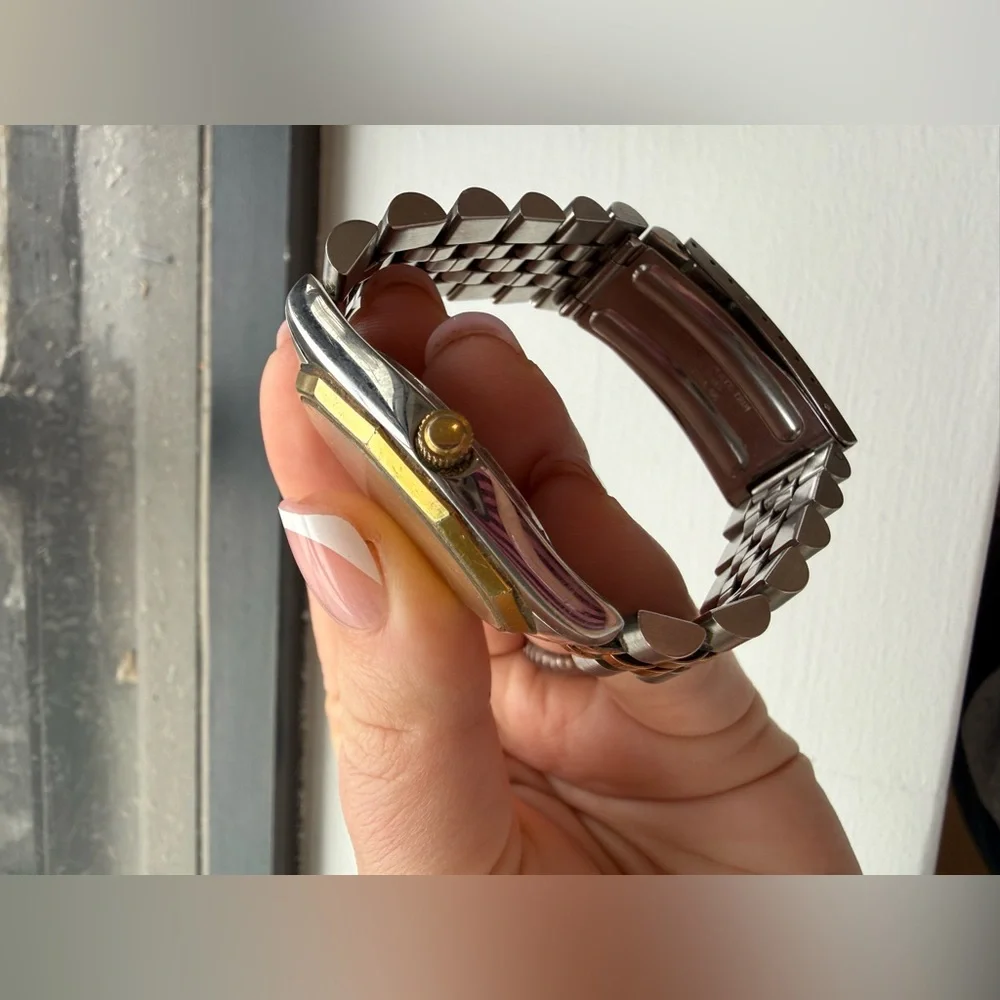 Vintage Bulova Marine Star Two-Tone Day Date Watch – Parts / Repair - Picture 5 of 9